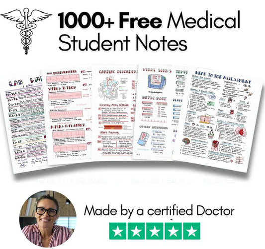 1000+ Medical Student Notes